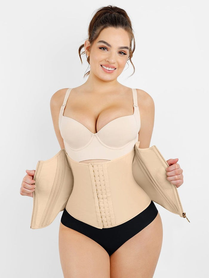 Luxurious U-Shaped Compression Girdle with Dual-Layer Shaping