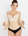 Luxurious U-Shaped Compression Girdle with Dual-Layer Shaping